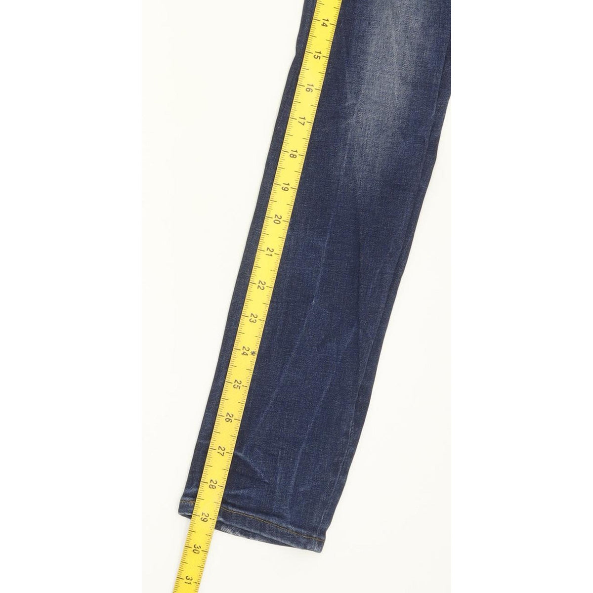 G-Star 3301 Low Women Blue Skinny Slim Stretch Jeans W23 L29