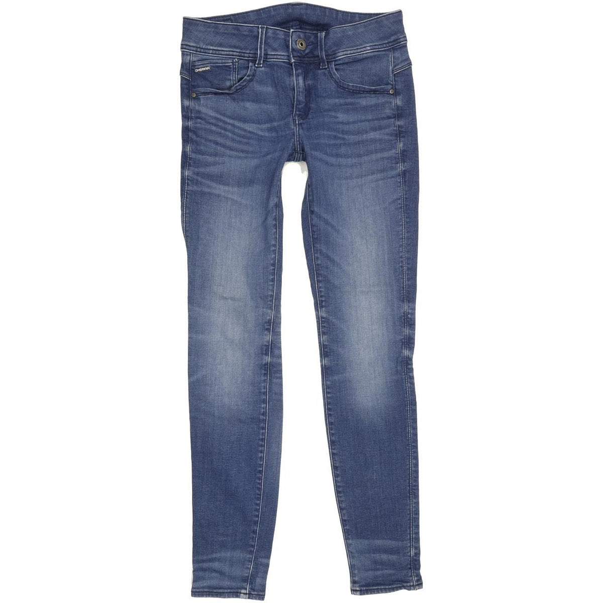 G-Star Lynn Women Blue Skinny Slim Stretch Jeans W30 L31