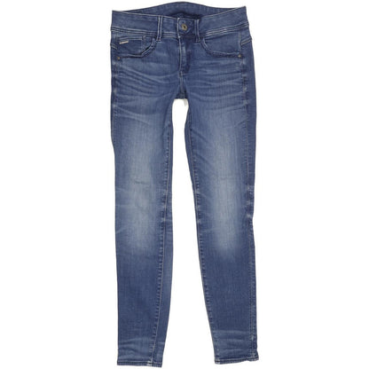 G-Star Lynn Women Blue Skinny Slim Stretch Jeans W30 L31