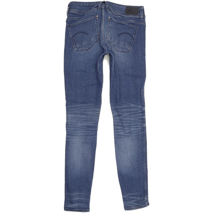 G-Star Lynn Women Blue Skinny Slim Stretch Jeans W30 L31