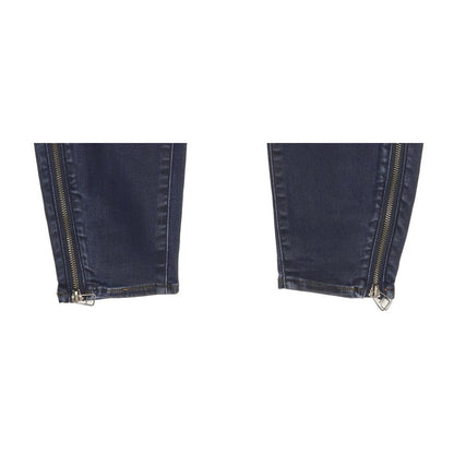 G-Star Lynn Zip Ankle Women Blue Skinny Slim Stretch Jeans W30 L30