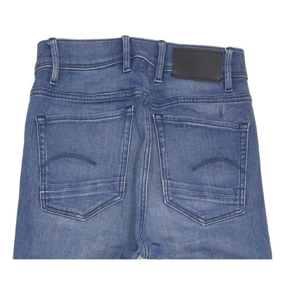 G-Star Kafey Ultra Blue Skinny Slim Stretch Jeans High Waisted W26 L30