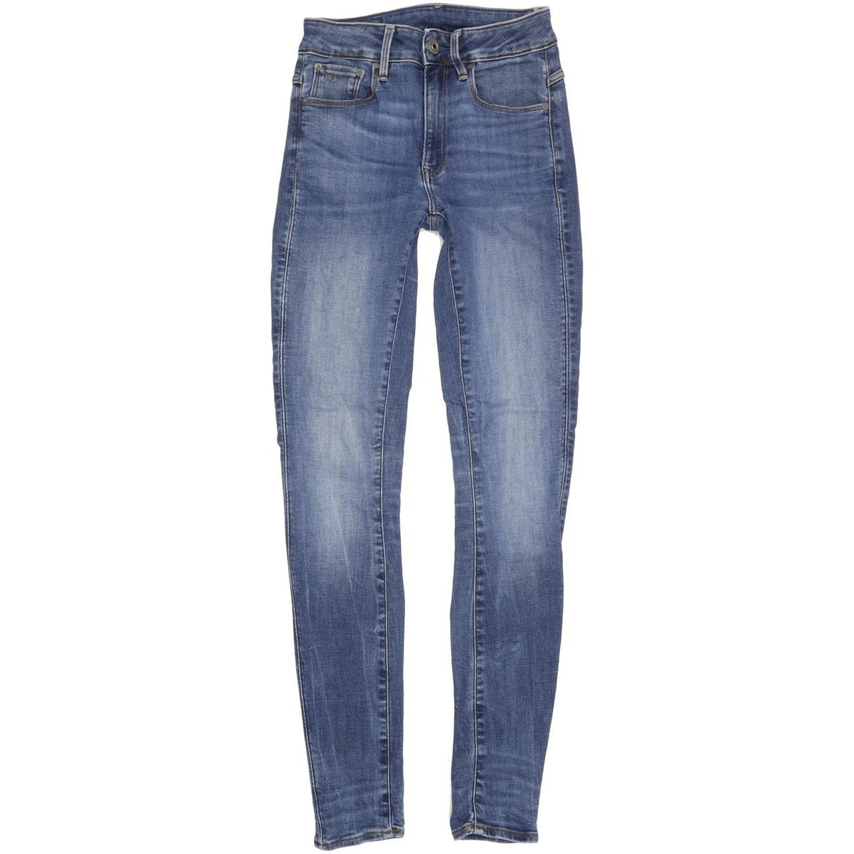 G-Star 3301 Women Blue Skinny Slim Stretch Jeans W25 L30