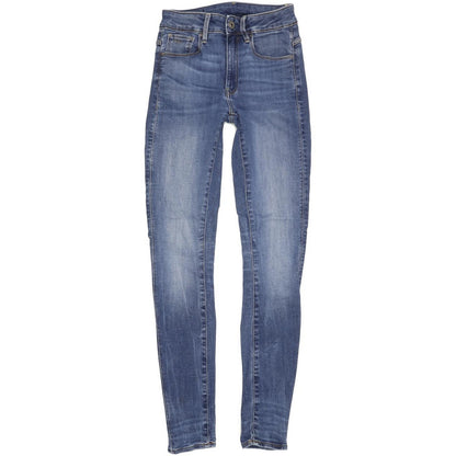 G-Star 3301 Women Blue Skinny Slim Stretch Jeans W25 L30