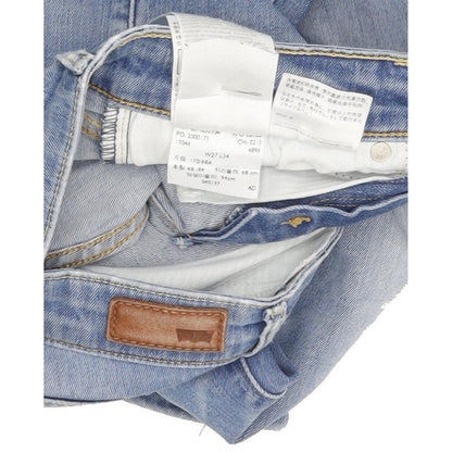 Levi's Demi Curve Women Blue Straight Slim Stretch Jeans W27 L30