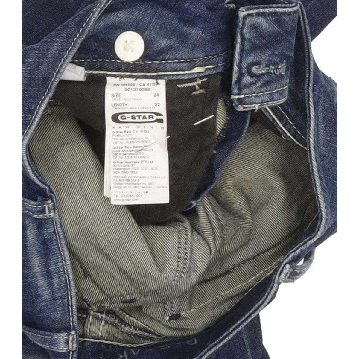 G-Star Midge Cody Women Blue  Slim Stretch Jeans W24 L32
