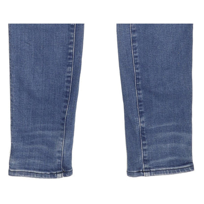 G-Star Lynn Mid Women Blue Skinny Slim Stretch Jeans W26 L32