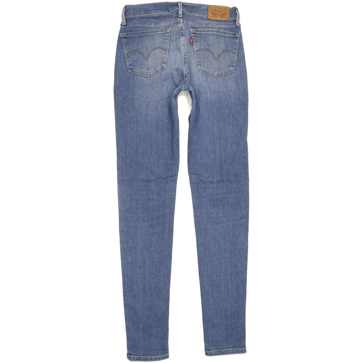 Levi's 710 Super Women Blue Skinny Slim Stretch Jeans W27 L31