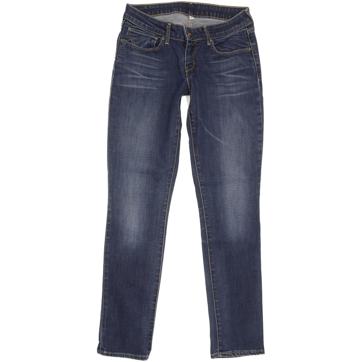 Levi's Women Blue Straight Slim Stretch Jeans W30 L31