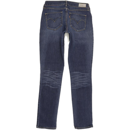 Levi's Women Blue Straight Slim Stretch Jeans W30 L31