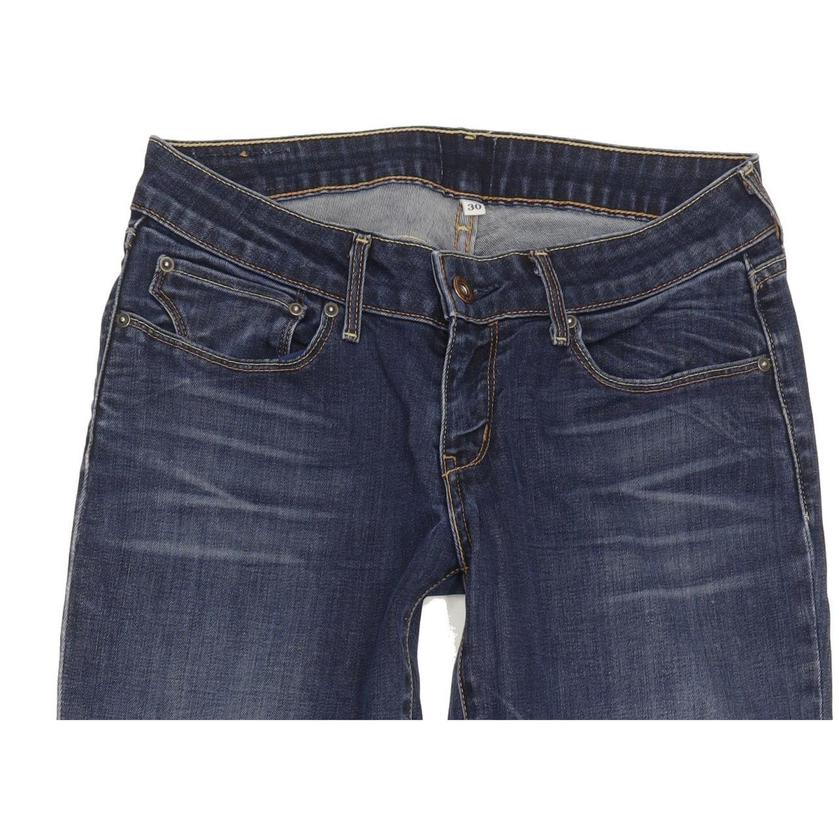 Levi's Women Blue Straight Slim Stretch Jeans W30 L31