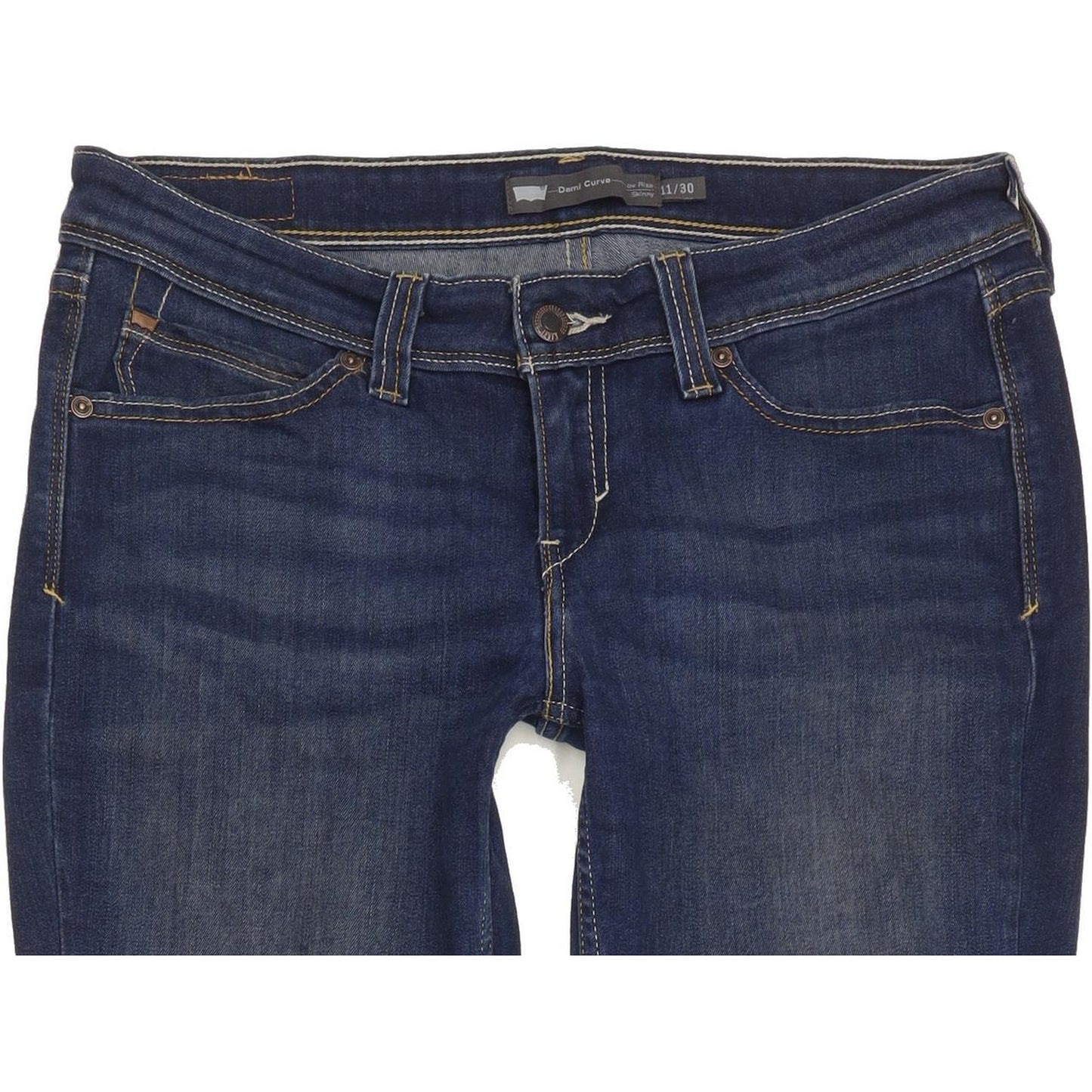 Levi's Demi Curve Women Blue Skinny Slim Stretch Jeans W30 L31