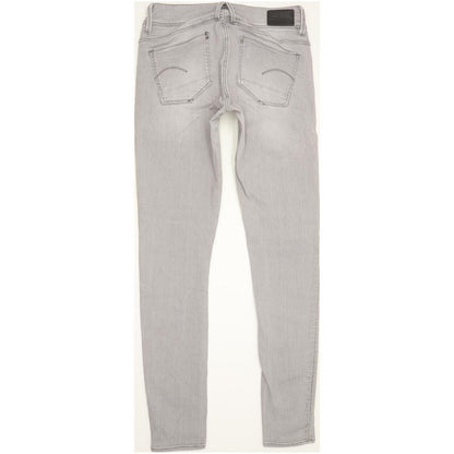 G-Star Lynn Women Grey Skinny Slim Stretch Jeans W27 L31