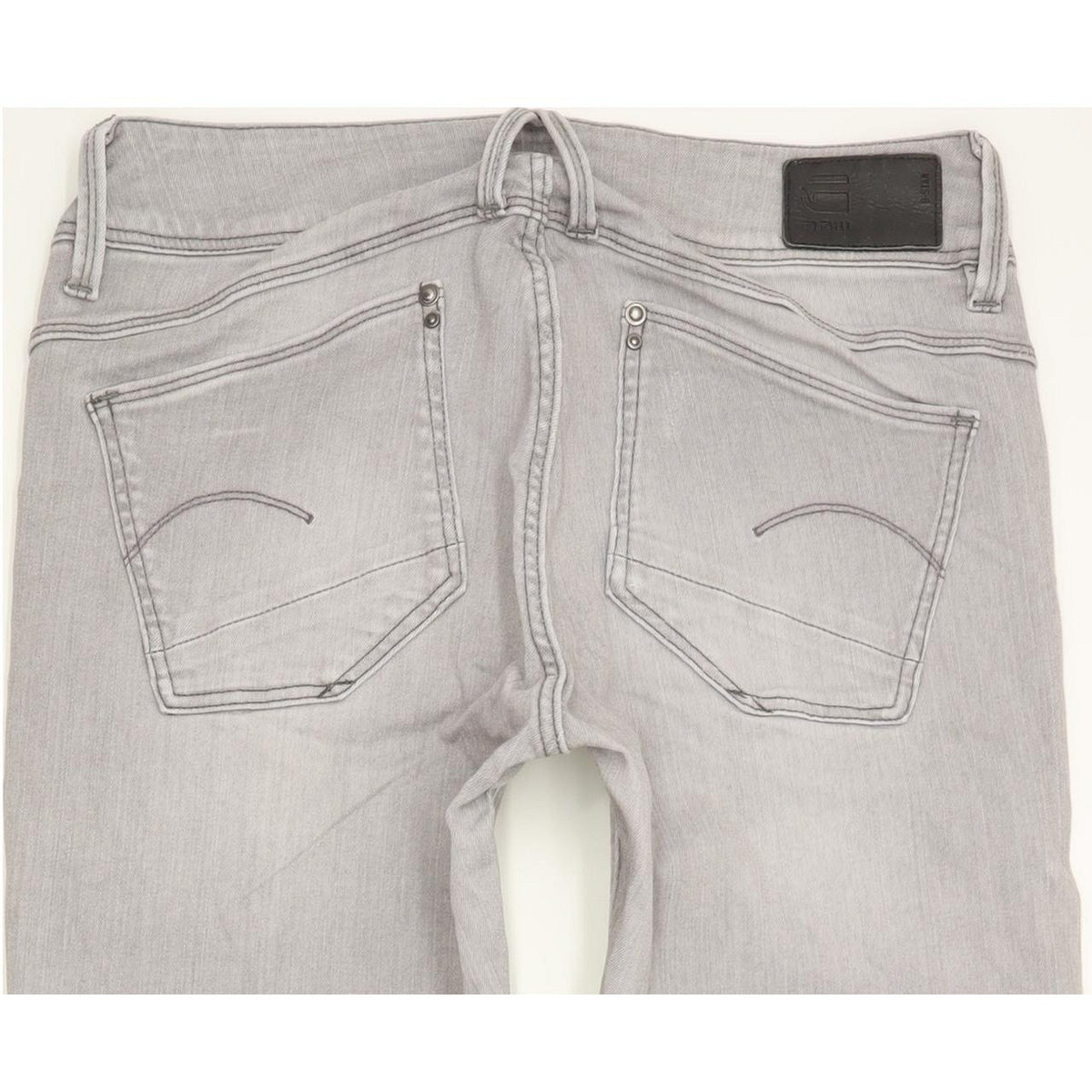 G-Star Lynn Women Grey Skinny Slim Stretch Jeans W27 L31