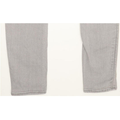 G-Star Lynn Women Grey Skinny Slim Stretch Jeans W27 L31