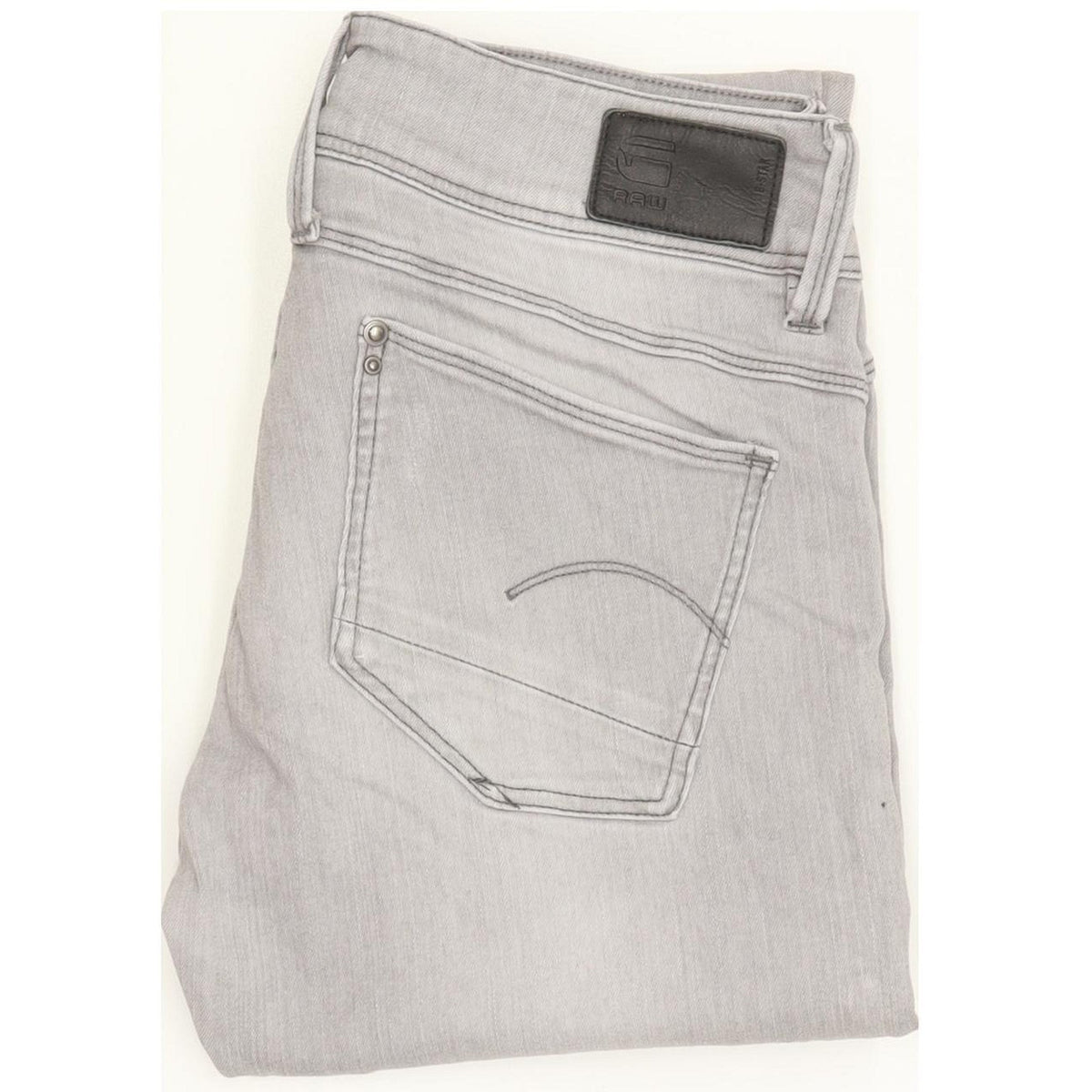 G-Star Lynn Women Grey Skinny Slim Stretch Jeans W27 L31