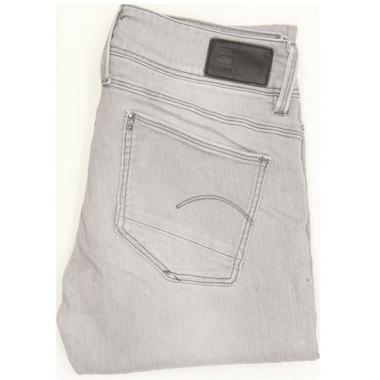 G-Star Lynn Women Grey Skinny Slim Stretch Jeans W27 L31