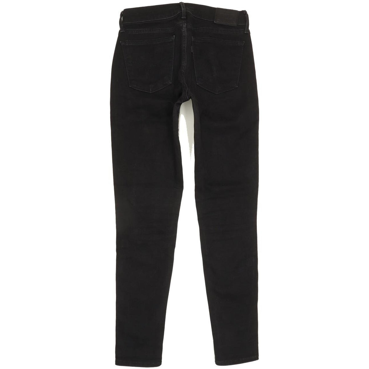 Levi's 710 Super Women Black Skinny Slim Stretch Jeans W28 L28