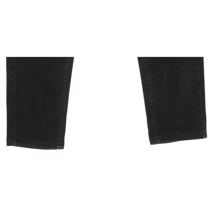 Levi's 710 Super Women Black Skinny Slim Stretch Jeans W28 L28