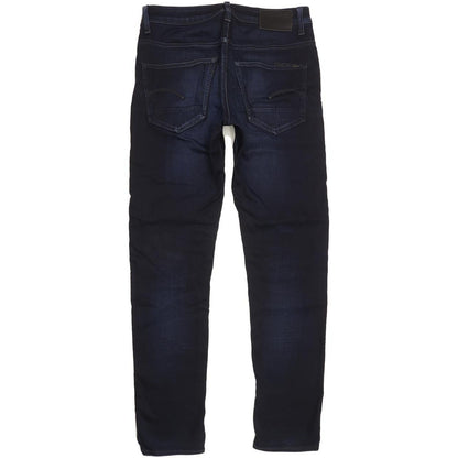 G-Star 3301 Men Navy Straight Slim Stretch Jeans W31 L33