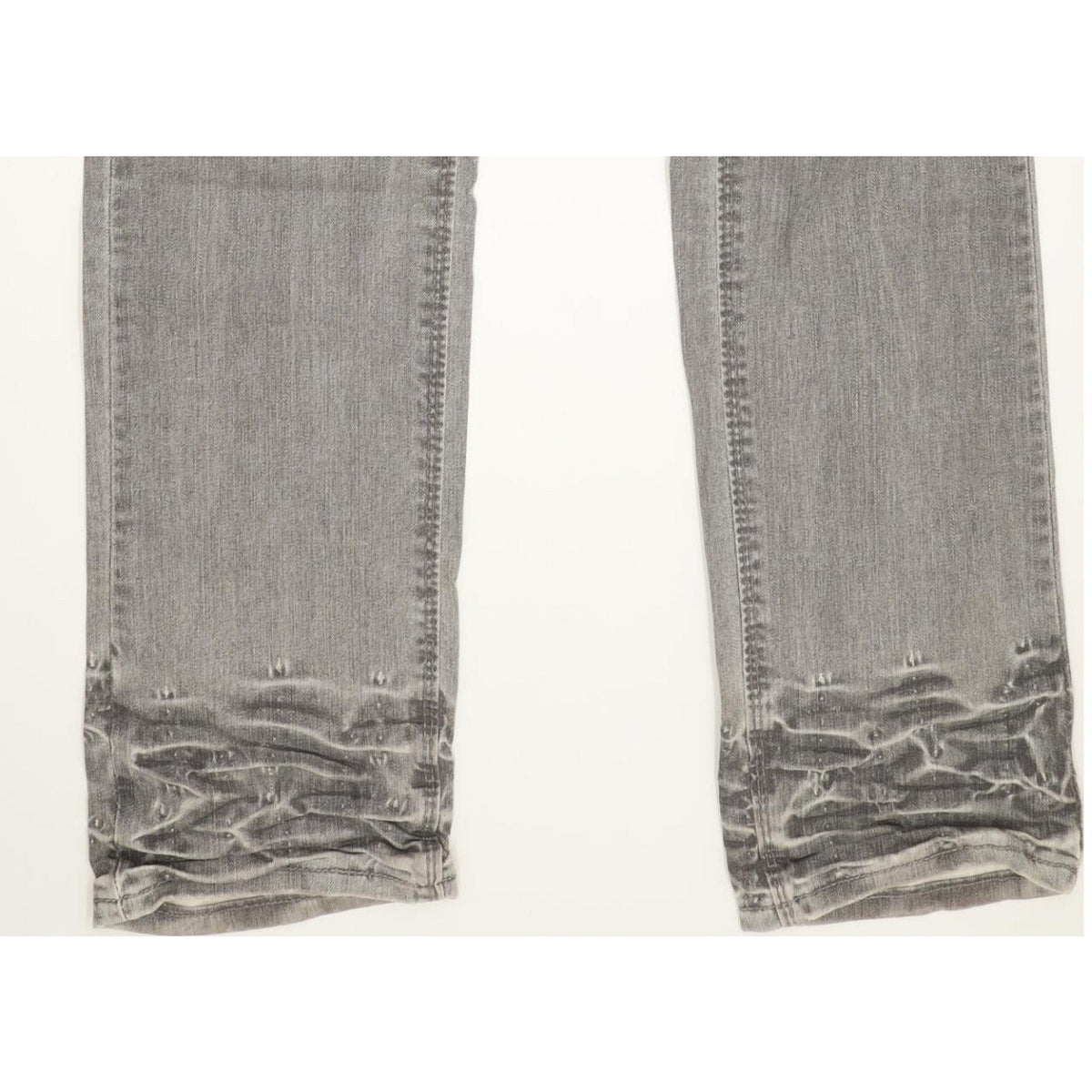 Levi's 471 Women Grey Straight Slim Stretch Jeans W32 L34