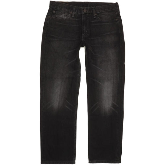 Levi's 514 Men Black Straight Slim Jeans W33 L29
