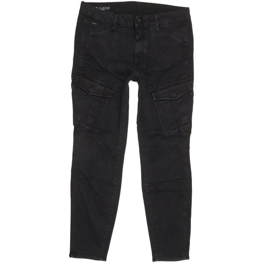 G-Star Rovic DC Women Black Skinny Slim Stretch Jeans W29 L28