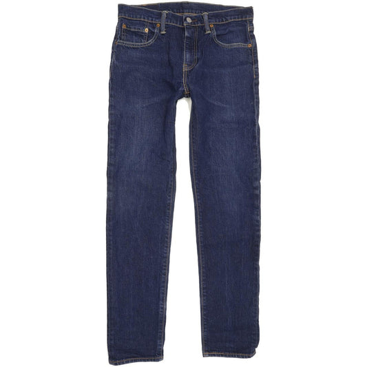 Levi's 502 Men Blue Tapered Regular Stretch Jeans W30 L30