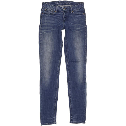 Levi's Demi Curve Women Blue Skinny Slim Stretch Jeans W26 L32