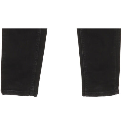 Levi's 710 Super Women Black Skinny Slim Stretch Jeans W27 L29