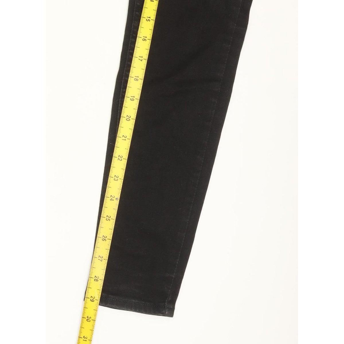 Levi's 710 Super Women Black Skinny Slim Stretch Jeans W27 L29