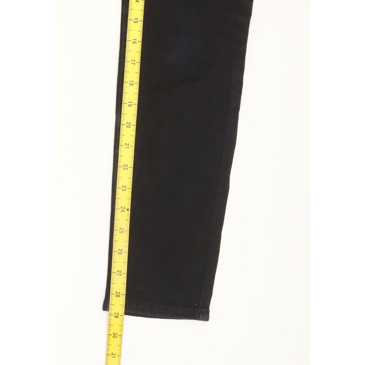 Levi's 711 Women Black Skinny Slim Stretch Jeans W28 L29