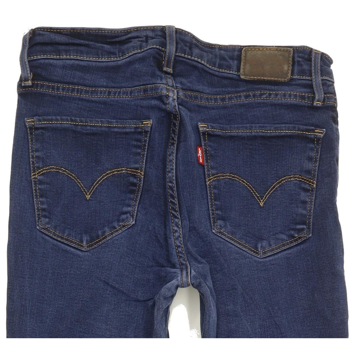 Levi's 721 Women Blue Skinny Slim Stretch Jeans W28 L27