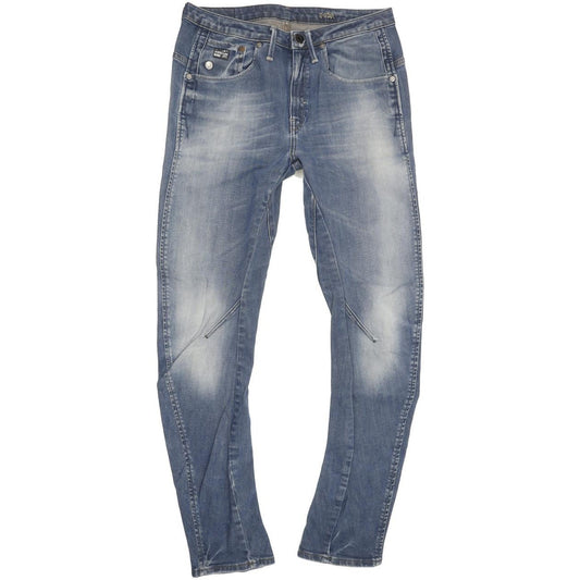 G-Star Men Blue Tapered Slim Stretch Jeans W27 L29