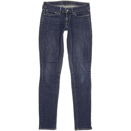 Levi's Demi Curve Women Blue Skinny Slim Stretch Jeans W27 L33