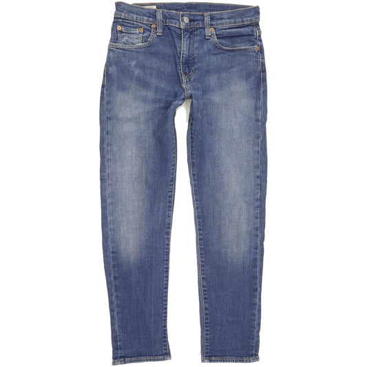 Levi's 512 Men Blue Tapered Slim Stretch Jeans W30 L28