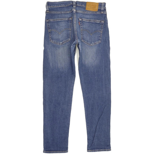 Levi's 512 Men Blue Tapered Slim Stretch Jeans W30 L28