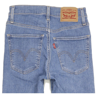 Levi's Mile Women Blue Skinny Slim Stretch Jeans W25 L30