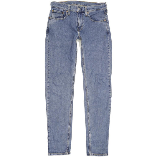 Levi's 512 Lo-Ball Men Blue Tapered Slim Jeans W29 L32
