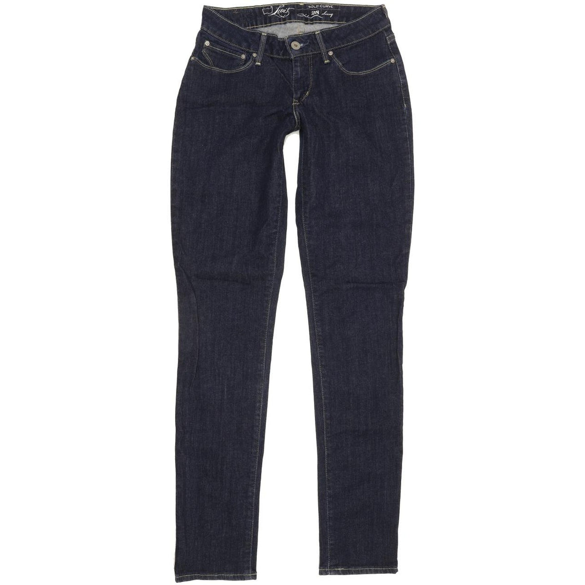 Levi's Bold Curve Women Blue Skinny Slim Stretch Jeans W28 L31