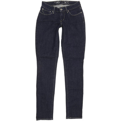 Levi's Bold Curve Women Blue Skinny Slim Stretch Jeans W28 L31