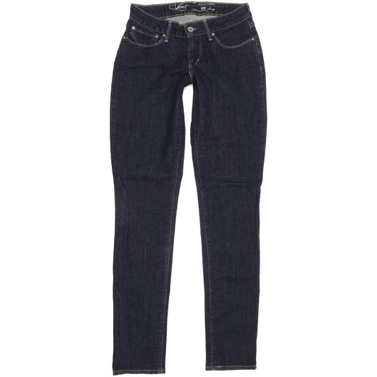 Levi's Bold Curve Women Blue Skinny Slim Stretch Jeans W28 L31