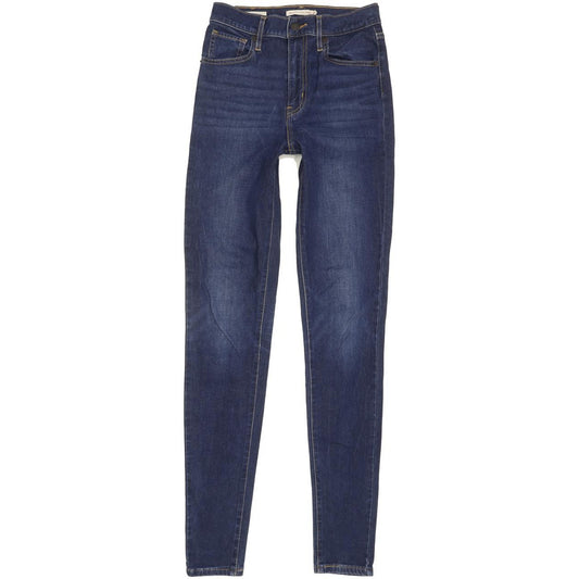 Levi's Mile Women Blue Skinny Slim Stretch Jeans W26 L31