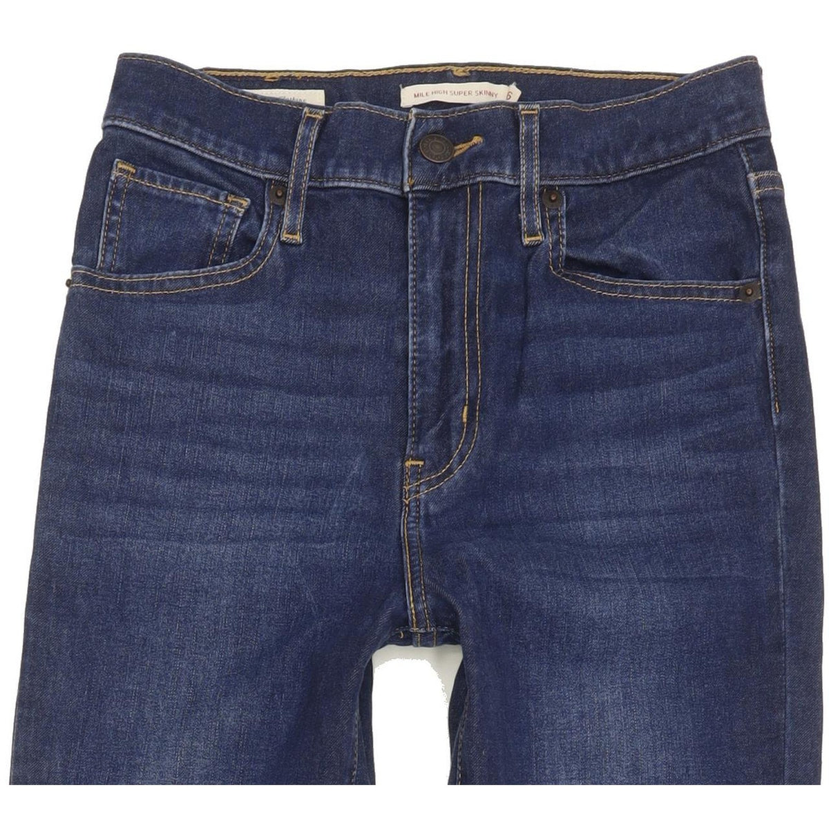 Levi's Mile Women Blue Skinny Slim Stretch Jeans W26 L31