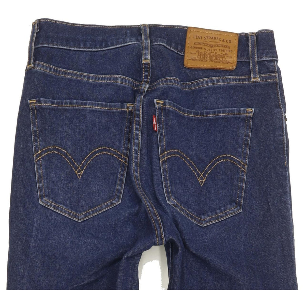 Levi's Mile Women Blue Skinny Slim Stretch Jeans W26 L31