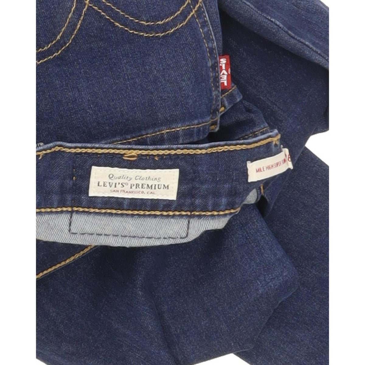 Levi's Mile Women Blue Skinny Slim Stretch Jeans W26 L31