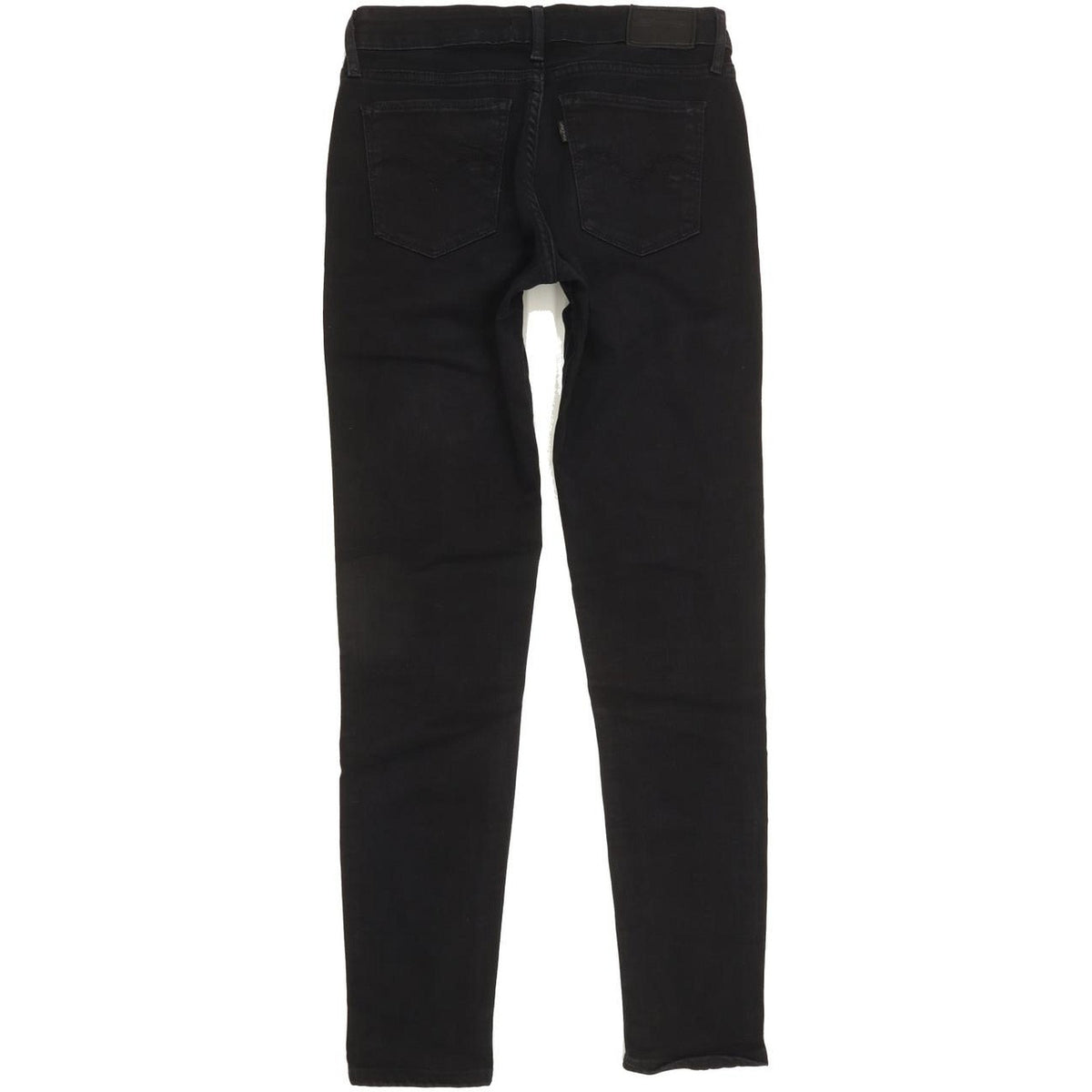 Levi's 711 Women Black Skinny Slim Stretch Jeans W27 L30