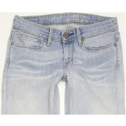 Levi's Slight Curve Women Blue Skinny Slim Stretch Jeans W26 L32