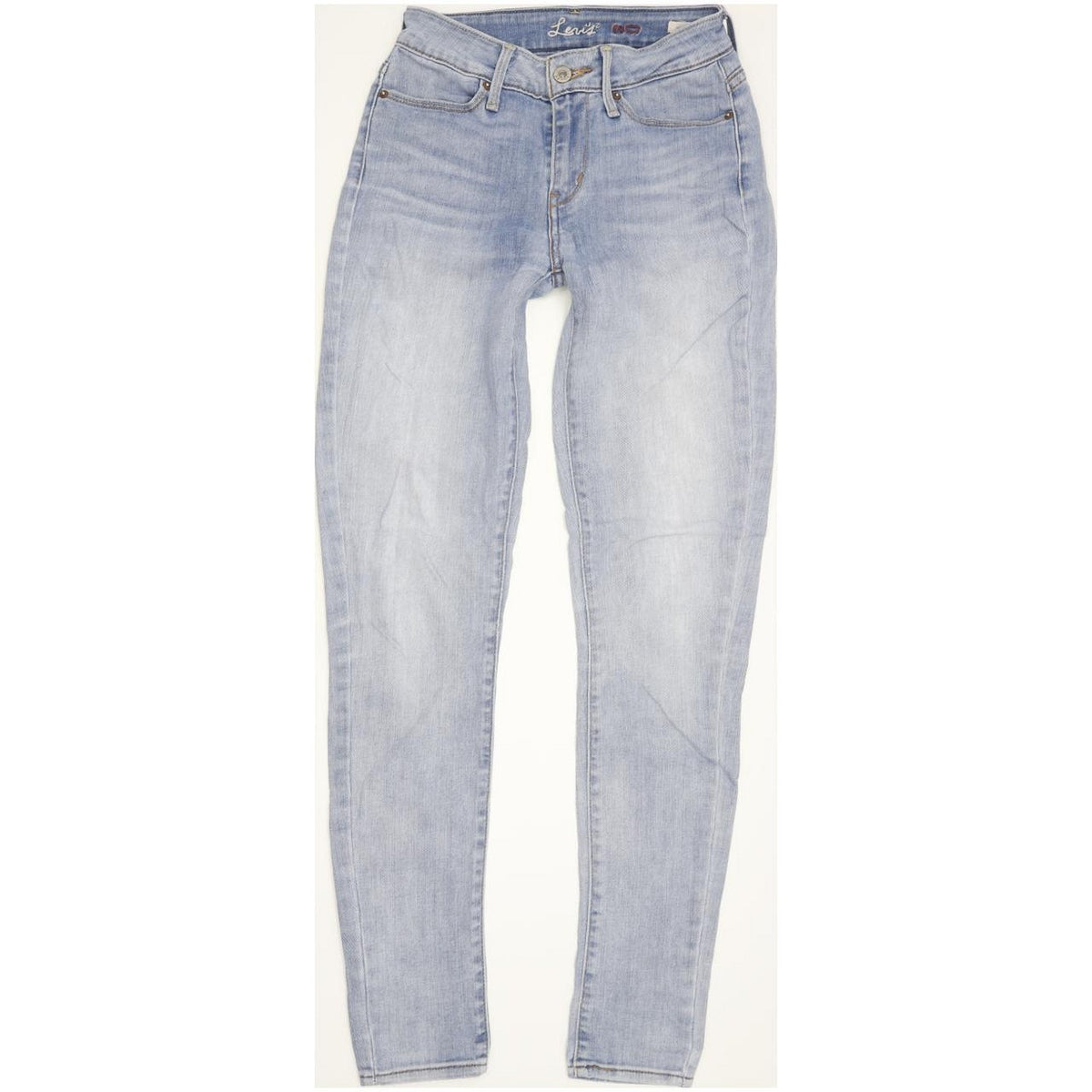 Levi's Leggins Women Blue Skinny Slim Stretch Jeans W24 L30
