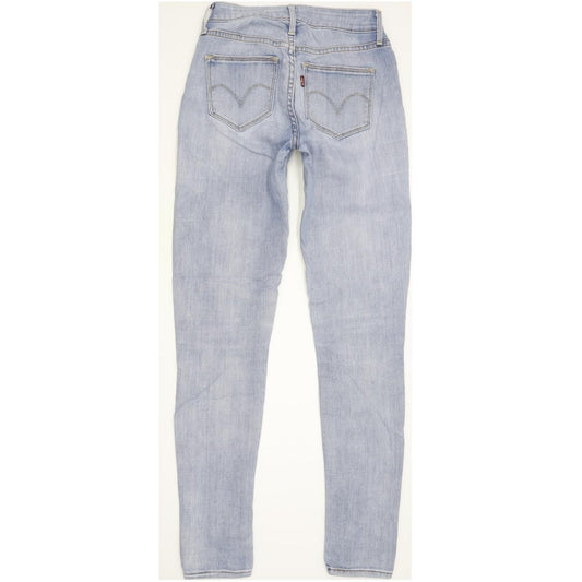Levi's Leggins Women Blue Skinny Slim Stretch Jeans W24 L30